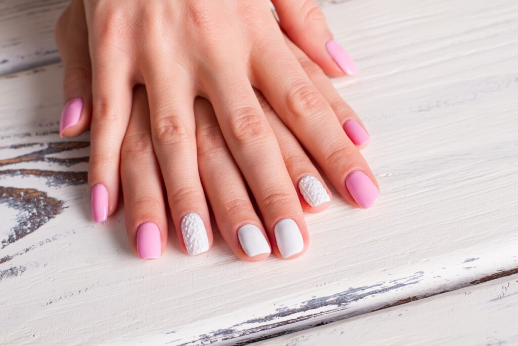 French manicures, Ann Nicole Nails Spa